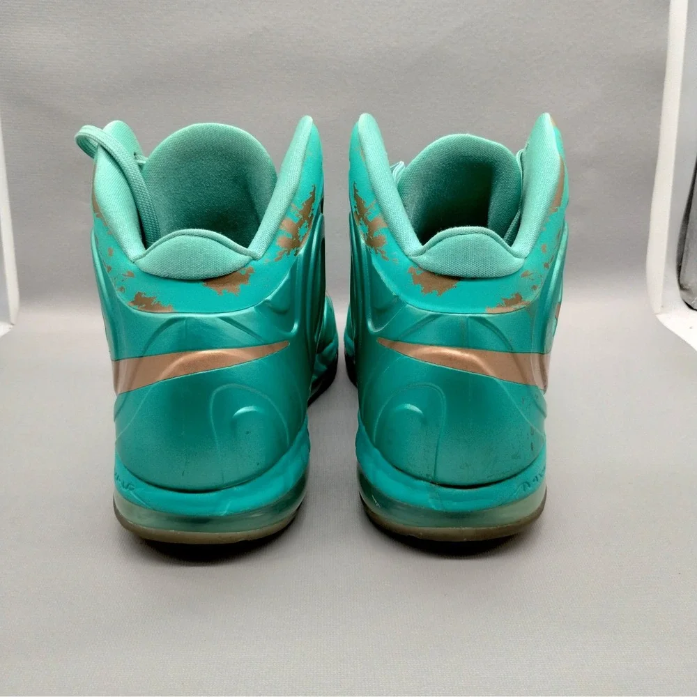 Nike Air Max Hyperposite Statue of Liberty New Green Copper 524862-301 Mens 11